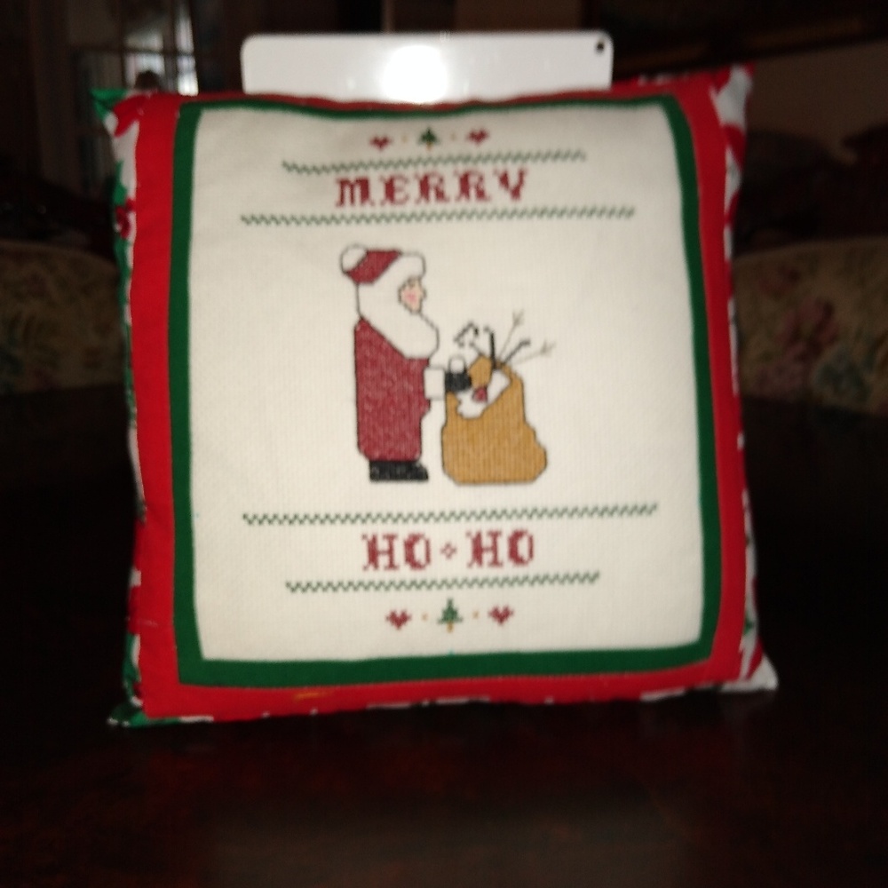 Santa Merry Ho Ho cushion
